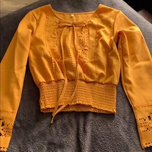 Mustard Blouse